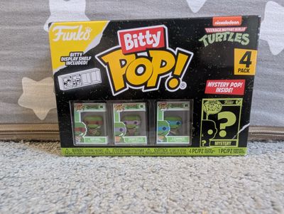Funko Bitty Pop Teenage Mutant Ninja Turtles 4 Pack