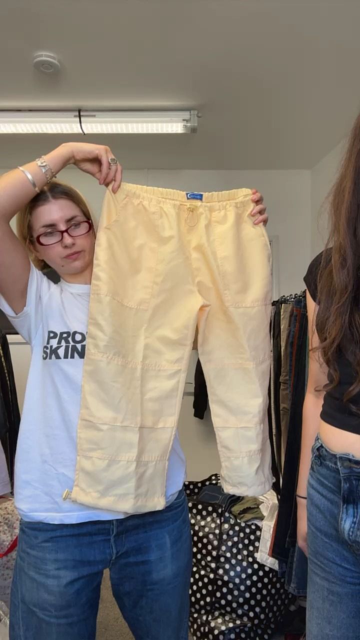 Other yellow crop capris size small product image