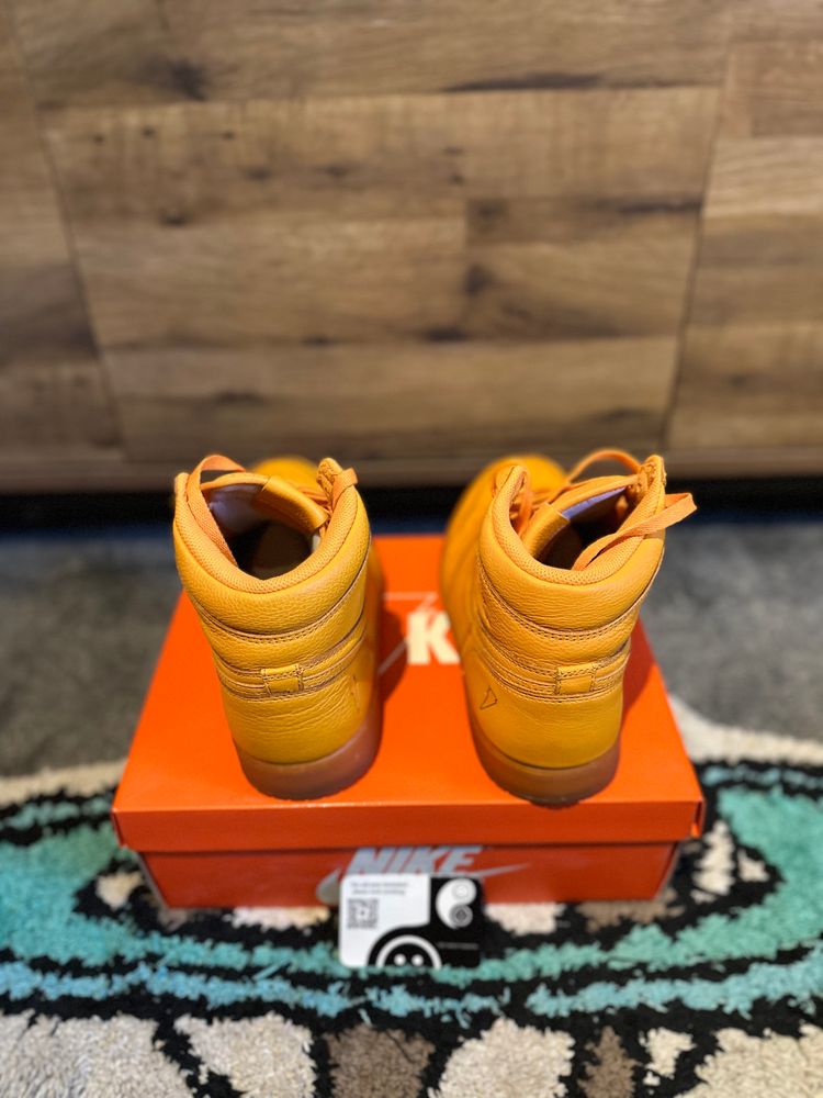 Jordan 1 Retro High “Gatorade Orange Peel” U.K. 8.5 obraz 7