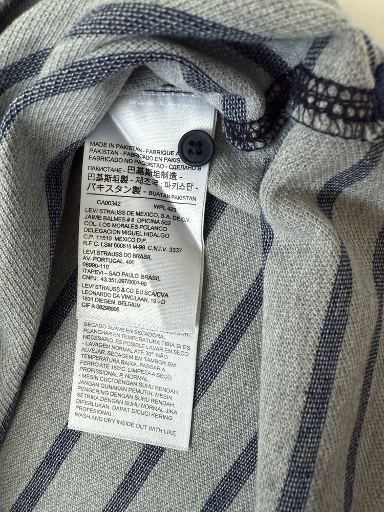 Levi'S Striped Polo Shirt imagen 4