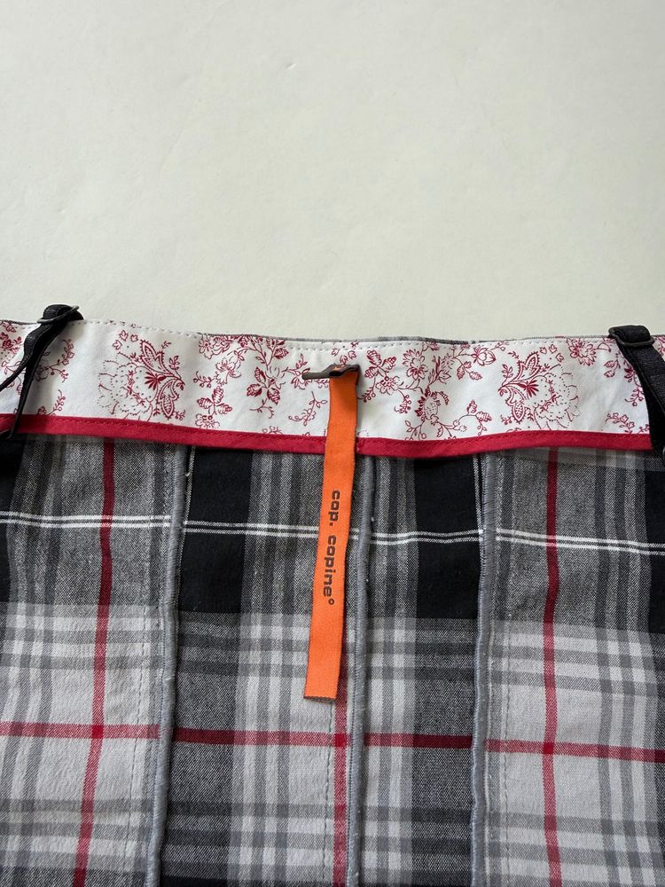 Cop Copine Tartan Corset Top (L) image 4