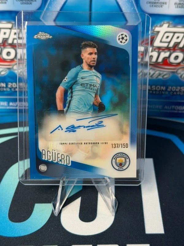 Topps Aguero Auto /150 Topps Chrome 2025/26 product image
