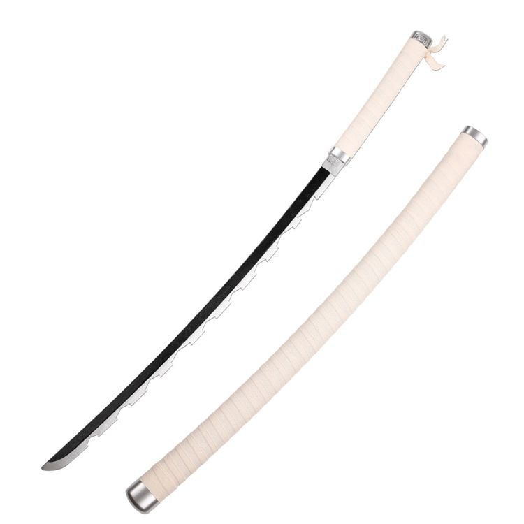 Immagine di Demon Slayer Inosuke Wooden Katana Cosplay Sword 1