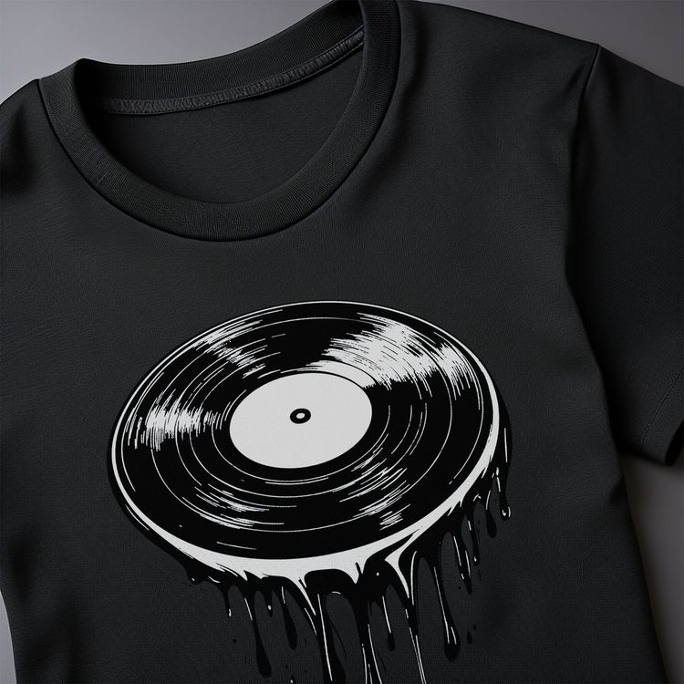 Dripping Vinyl T-Shirt image 2