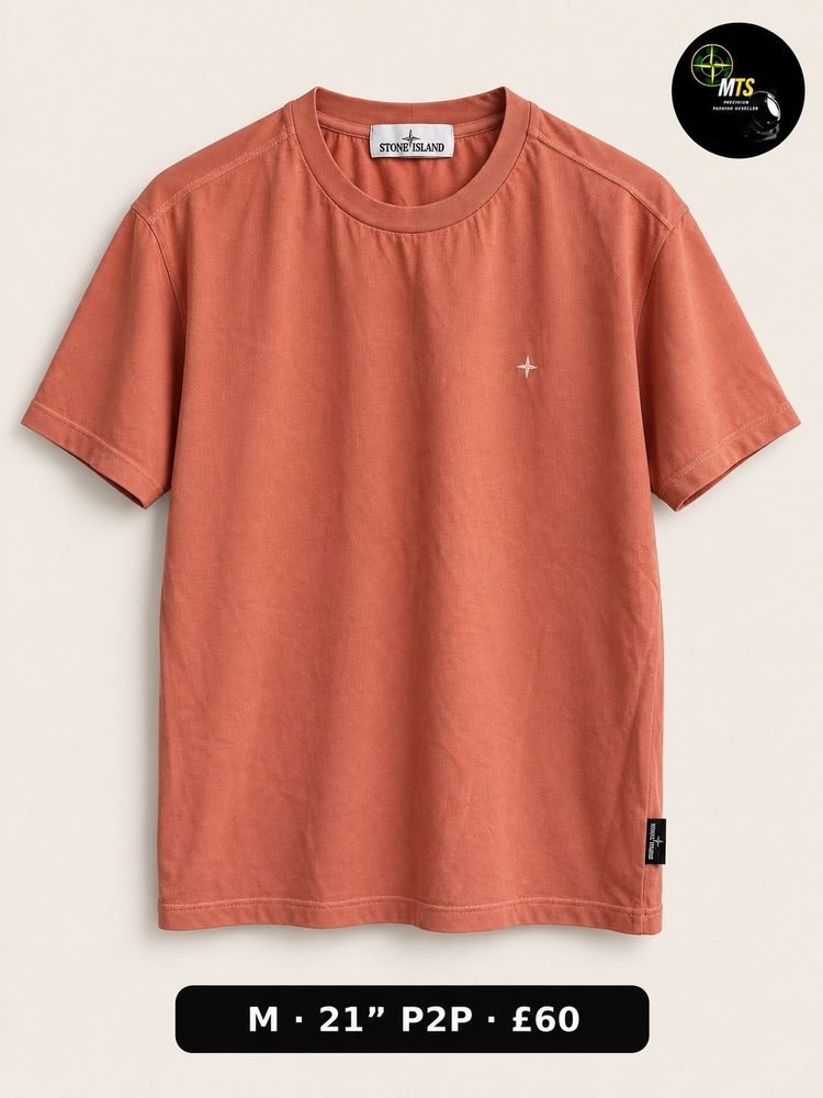 2484 Stone Island Short Sleeve stellina T-Shirt 21” p2p image 1