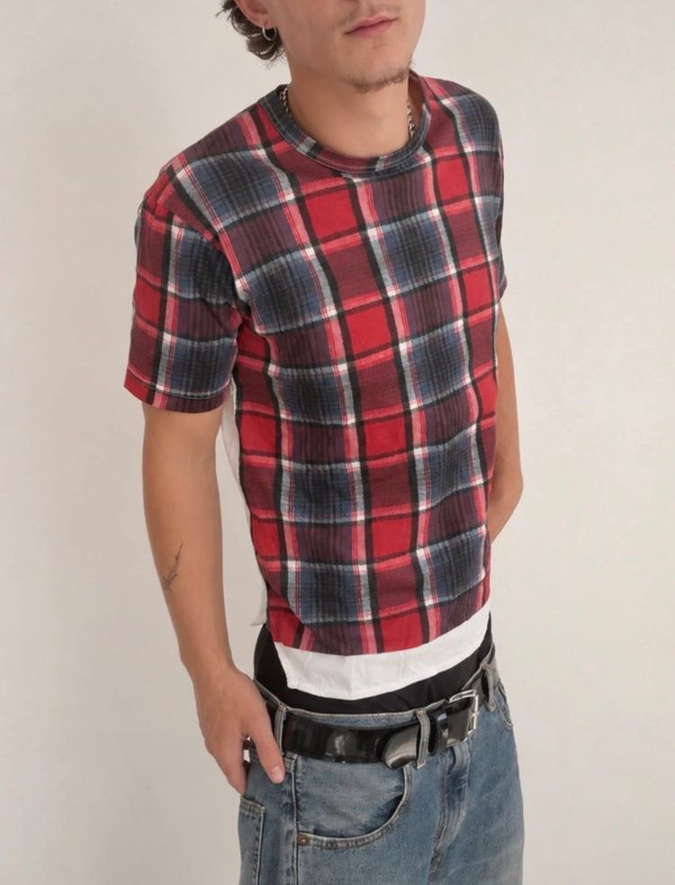 Comme Des Garcons Homme Plaid T-Shirt (S)