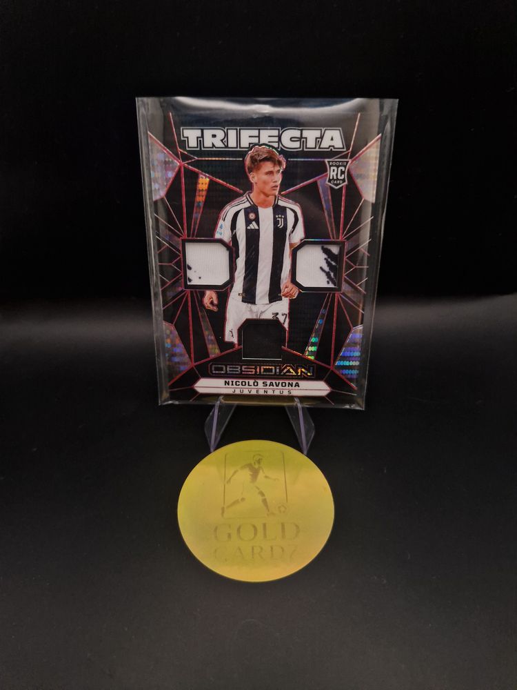 PATCH /49 Nicolo Savona RC Trifecta - Juventus