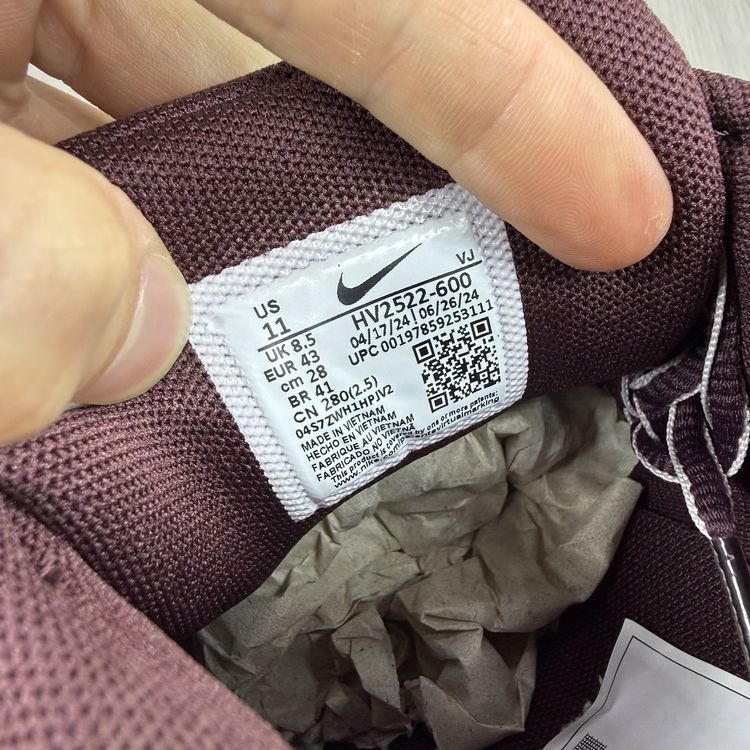 Immagine di Nike P-6000 Size UK 8.5 Burgundy Crush Pink Foam Women's Trainers HV2522-600 7