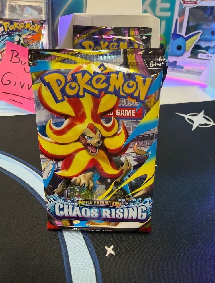 Pokemon 2x Chaos Rising booster pack product image