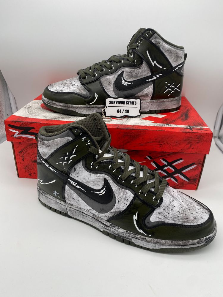 Nike Dunk High custom