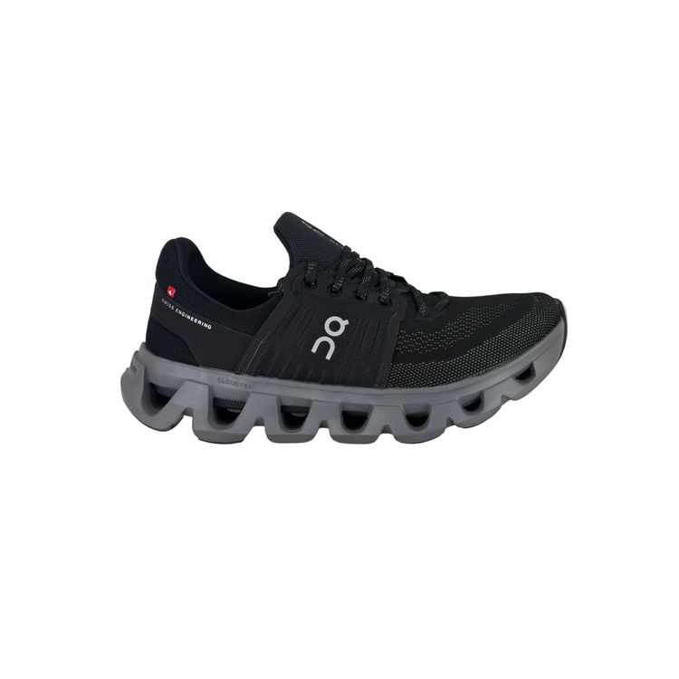On Running Cloudswift 4 Black & Grey Trainers