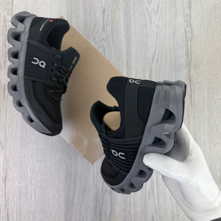 On Running Cloudswift 4 Black & Grey Trainers 8