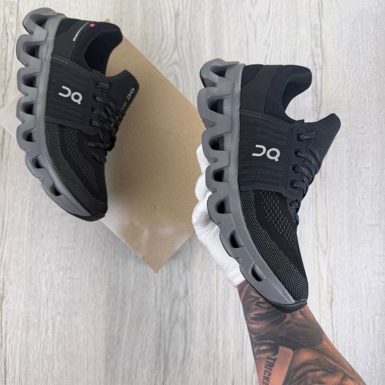 On Running Cloudswift 4 Black & Grey Trainers 7
