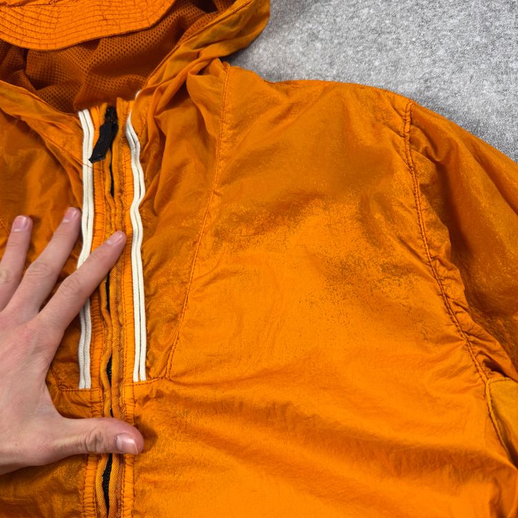 Orange Stone Island Membrana TC Jacket  6