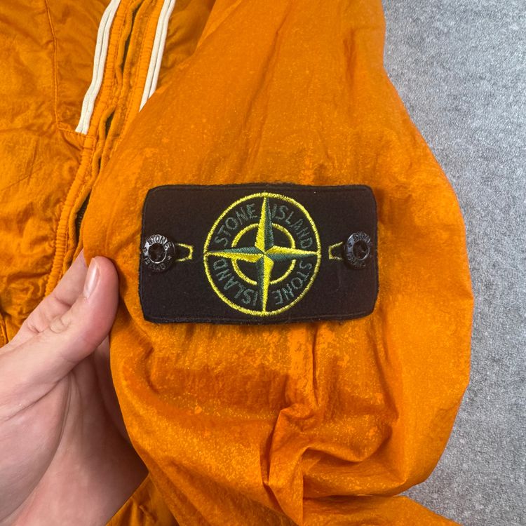 Orange Stone Island Membrana TC Jacket  3