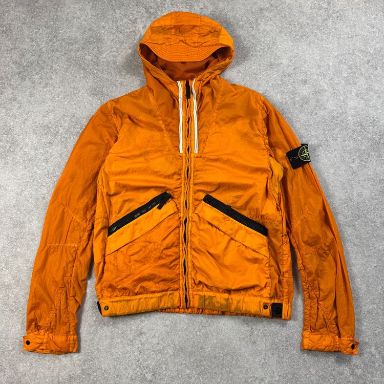 Orange Stone Island Membrana TC Jacket