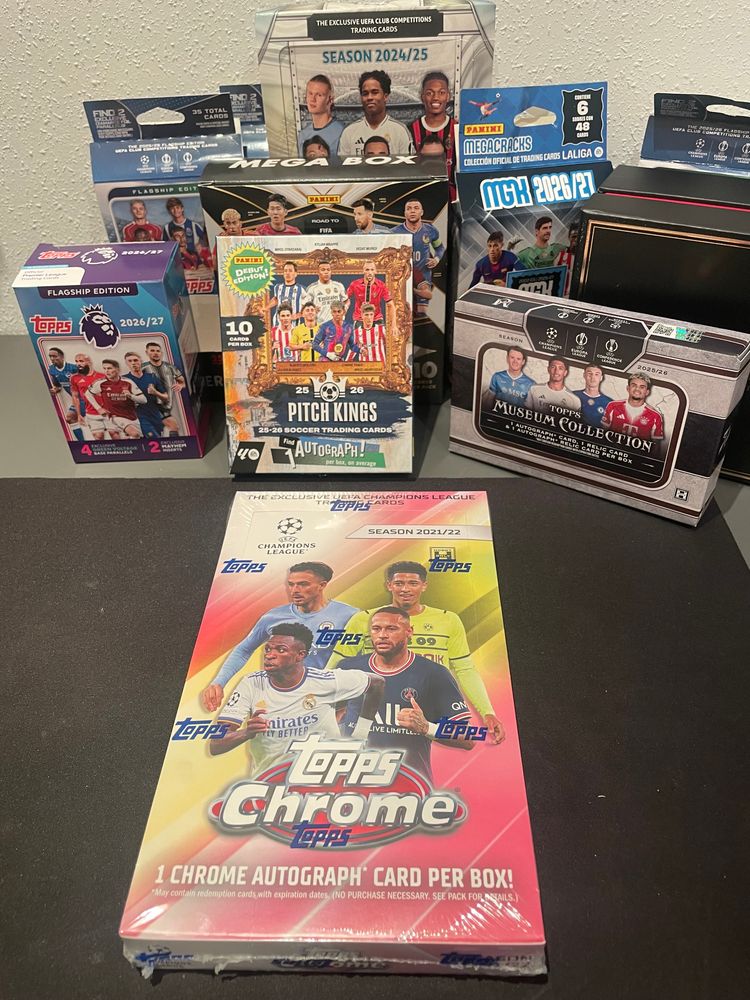 Live auction: Sábado de chill topps chrome 2021/22 by jesus1998