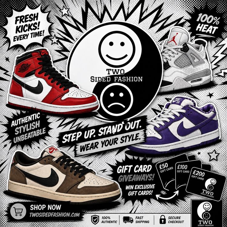 Live auction: Two_sided_fashion new stock Travis,Dunk,Jordan’s plus more by twosidedfashion