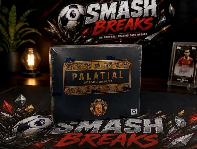 Live Trading Cards auction: Manchester United Palatial 25/26 Breaks by smashbreaksuk