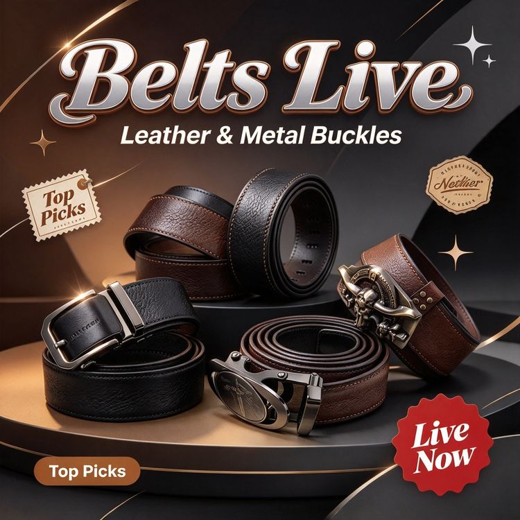 Live auction: Belts Live by almalikjosettis