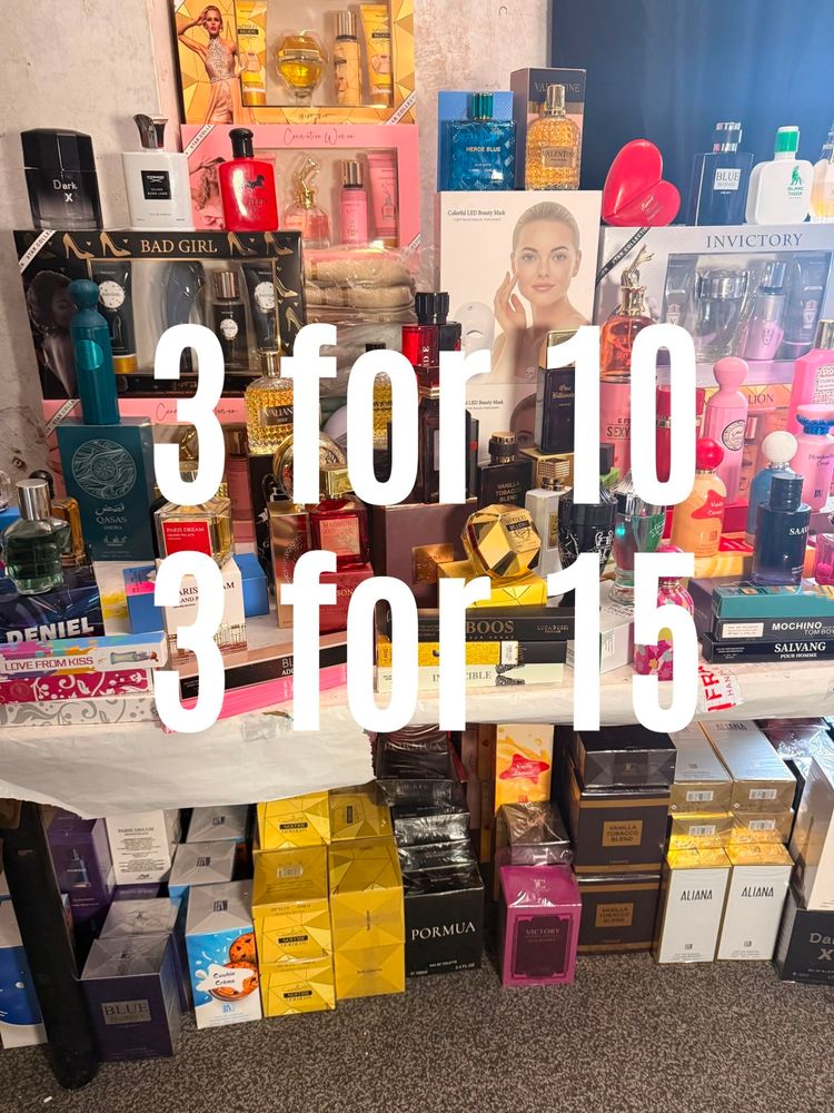 Subasta en directo: 100ML PERFUMES 3 FOR £10 😱 MIX AND MATCH 🔥 por dealden