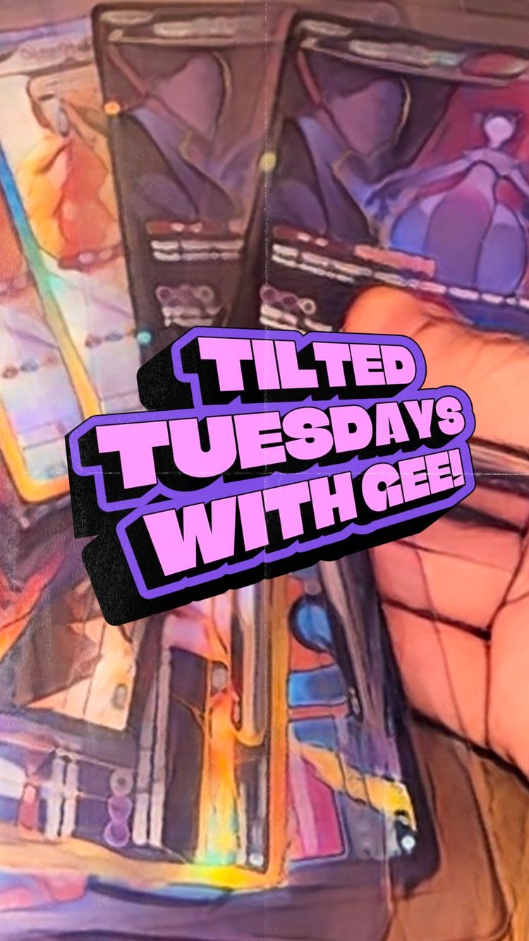 Live Trading Cards auction: 💀 TILT-ED TUESDAYS 💀 with GEE 👾 by geesage