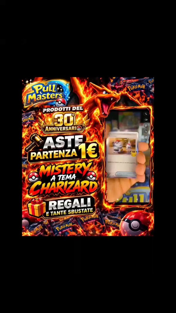 Subasta en directo: 🌟Prodotti Del 30th 🚨Ultime Mistery🚨Aste Partenza 1€🎁 por pullmasters