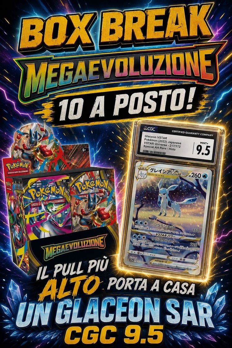 Live Trading Cards auction: Sbustiamo? by pokeworld