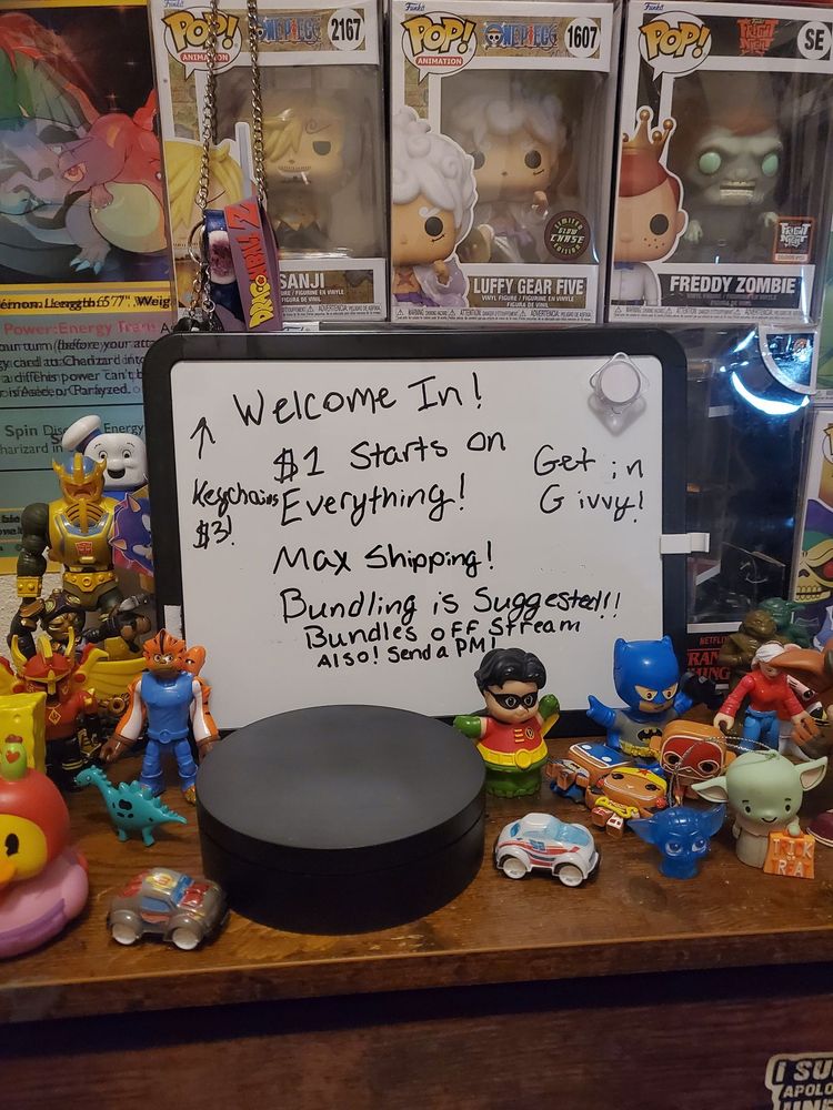 Subasta en directo: *Pop Up* Random Figures And Toys! por primenostalgia