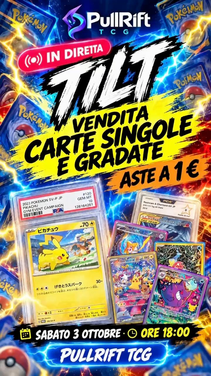 Subasta en directo: 🔥⚡️ASTE DA 1 € E CLAIM !!!! | PullRiftTGC⚡️🔥 por pullriftgc