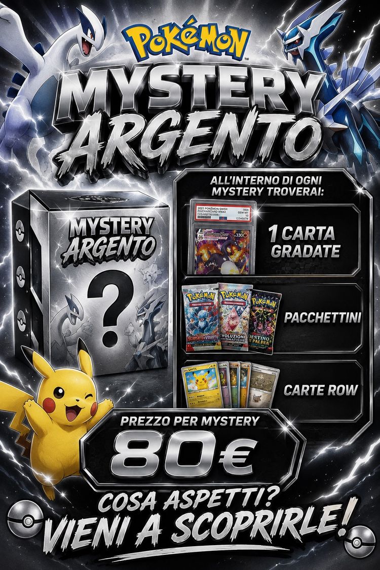 Live auction: Mystery argento, etb 30th, op e fb cosa aspetti entra 🎡🙈💪🏻 by piropokemon_30