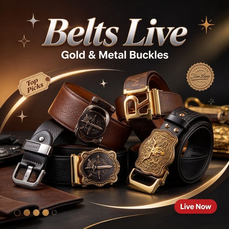 Live auction: Buckle Belts Live by meihleradhikaw