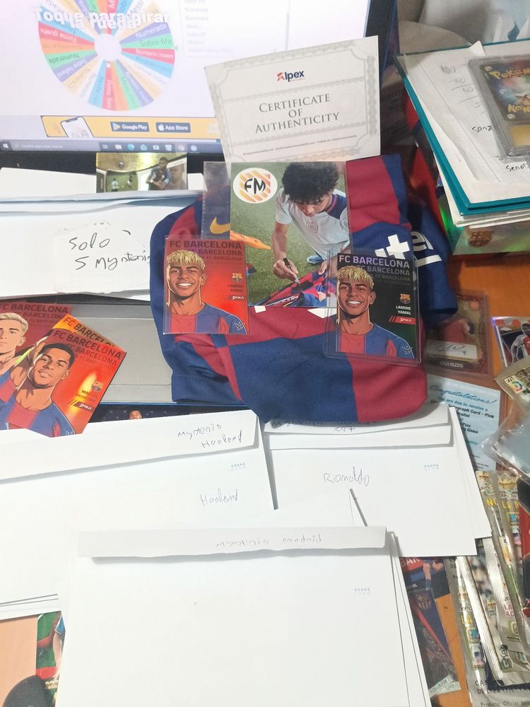 Live auction: Subastas Un Euro Mysteris Ronaldo Halland Etc  by xavivii
