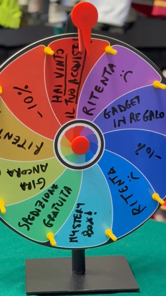 Live auction: 🎡​🍀​ RUOTA DELLA FORTUNA / TI REGALIAMO IL TUO ACQUISTO 🎡​🍀​ by footballworldgs