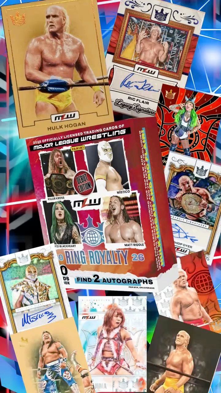 Live auction: 👑 MLW Ring Royalty x5 👑 by cardtricksuk