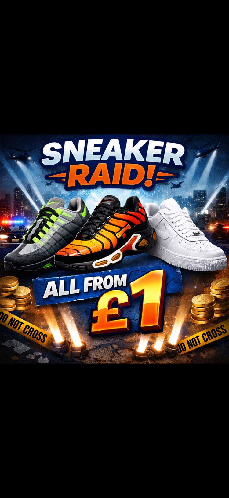 Aukcja na żywo: 🔥👟 sneakers raid Sunday 🔥👟 od activetrendz