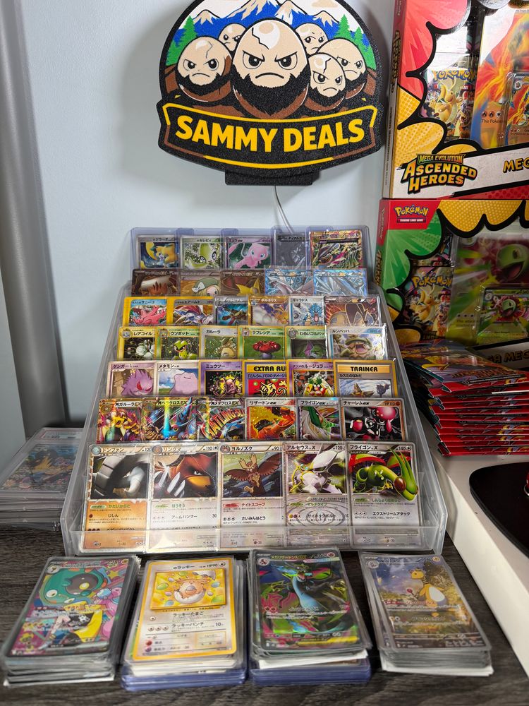 Live Trading Cards auction: ❤️‍🩹🥹 PRE-LOVED GRAILS  🥹❤️‍🩹 + Packs In The Shop 🆕 by sammydealstcg