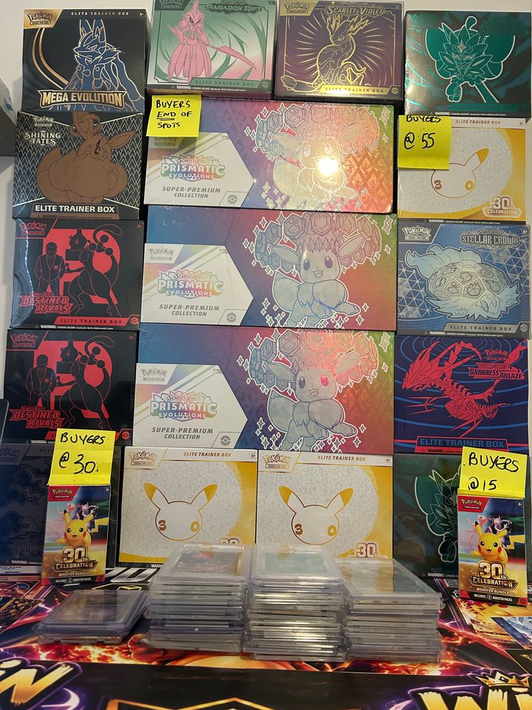 Live auction: SPC, ETB GIVEAWAYS! FUNKY FRIDAY by poke_slabs