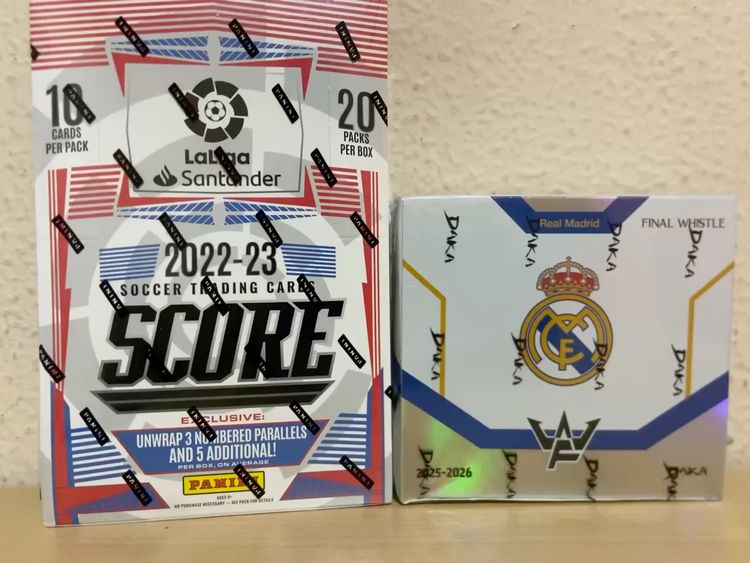 Live auction: Cajita score y spot daka final whistle 3€ by cristiiancg5