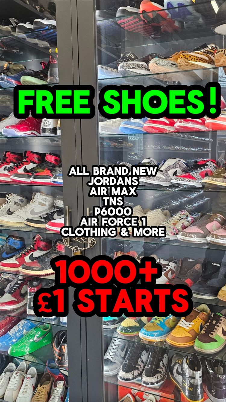 Live Hypewear auction: 🔥£1 P6000 AIRMAX95 TNS JORDAN 4S 🎁& CLOTHING🔥  by denovostore