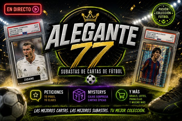 Subasta en directo: Mysterys Y Peticiones ⚽⚽ por aleggante429