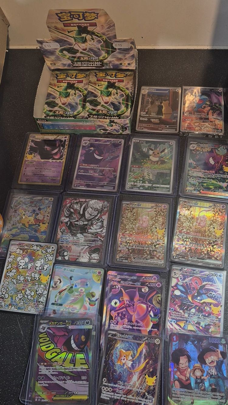 Asta dal vivo: Big Cards Singles N More di callumrips_tcg