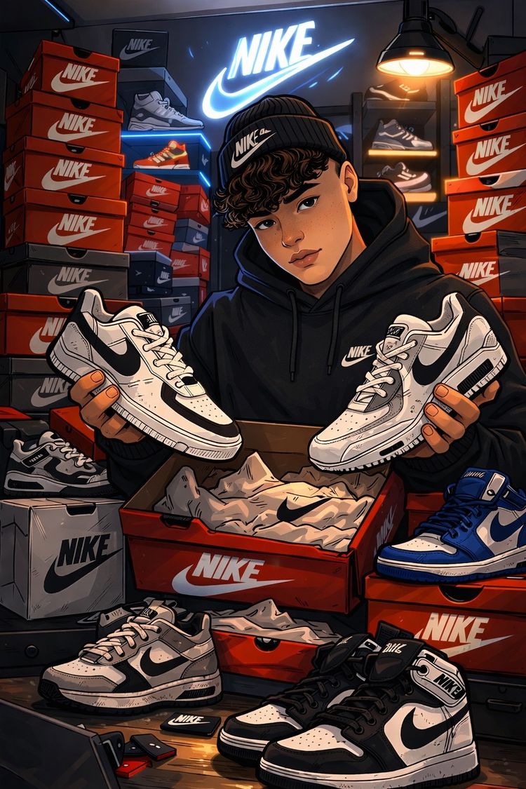 Live auction: £1NR Preloved Trainers👟 by jjresellz