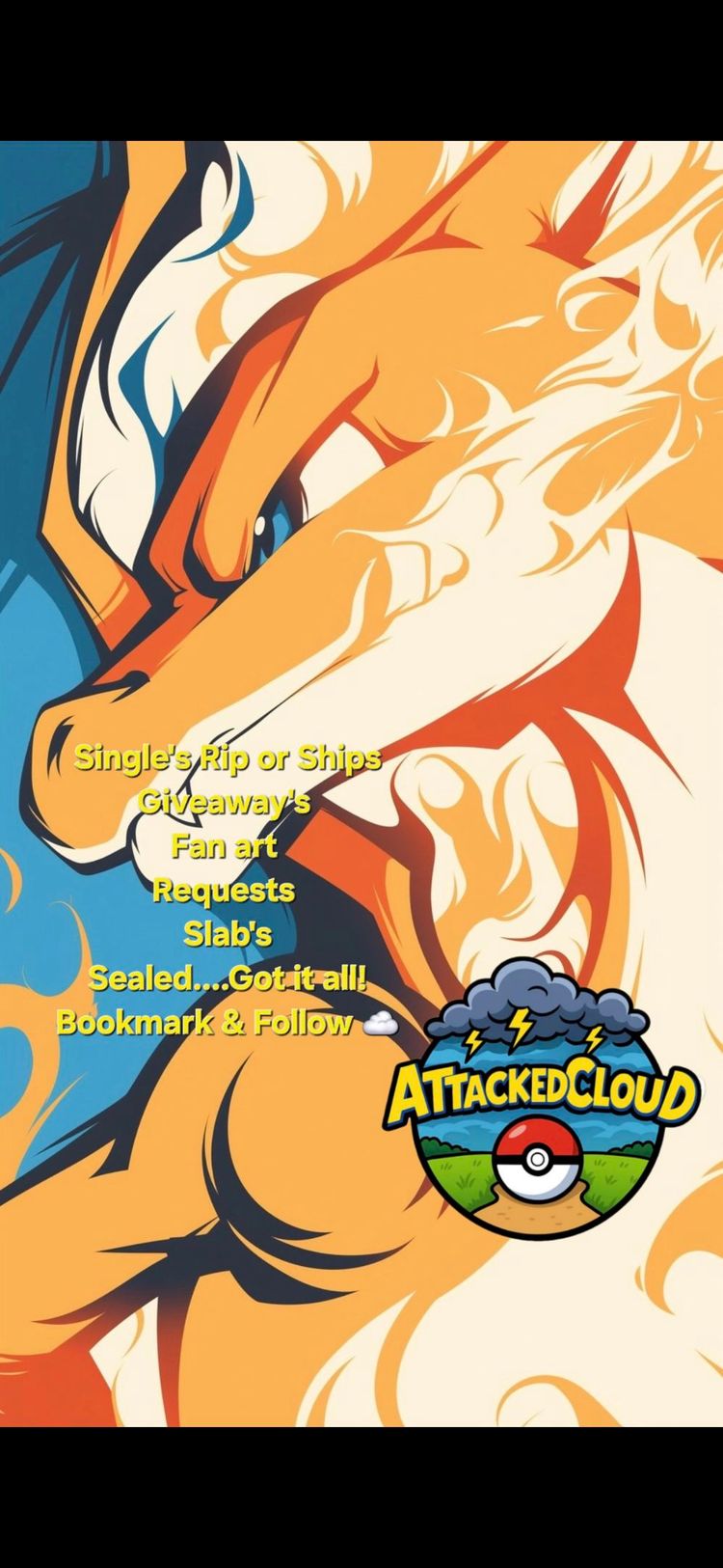 Subasta en directo: ☁️Cloud's Single's Slab's & Pack's☁️ por attackedcloudtcg