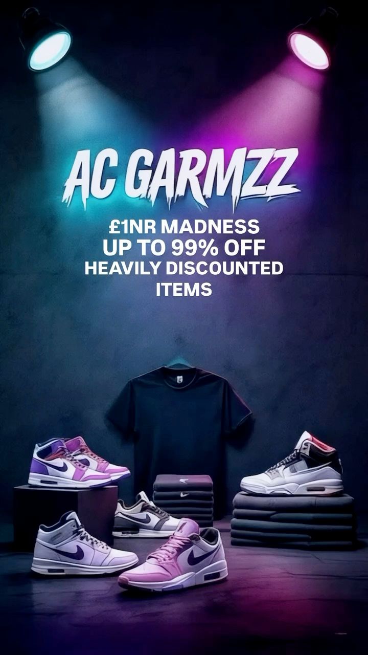 Live Menswear auction: 🚀🎉HUGE RESTOCK!💸UP TO 99% OFF+£1NR✈️ALL STOCK MUST GO🔥GIVEAWAYS ALL NIGHT🔥P6000 JORDAN TIMBERLAND🎉🚀 by acgarmzz