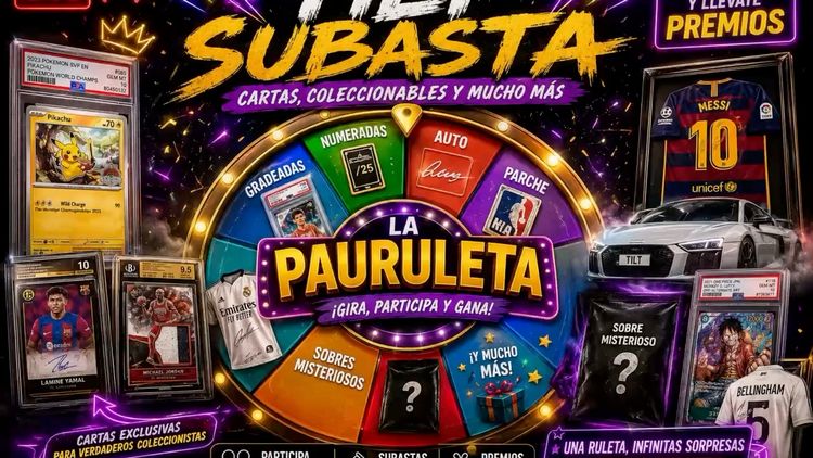 Subasta en directo de Cromos: SOUPER PAURULETA MÁS DE 20 GRADEADAS por paumendi