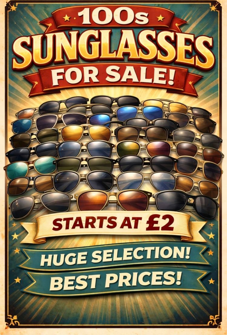 Live auction: 100s Of Sunglasses For Sale Start £2 by alfieb20