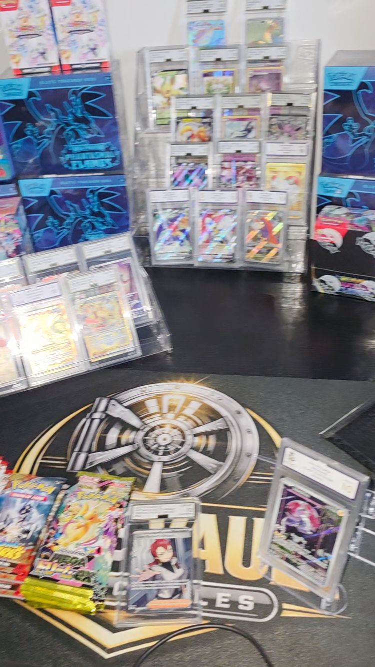 Live Trading Cards auction: my first stream by whitevault101