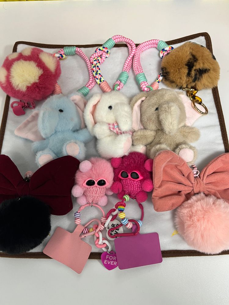 Aukcja na żywo: Plush car keychain bag od warnerrichar2000