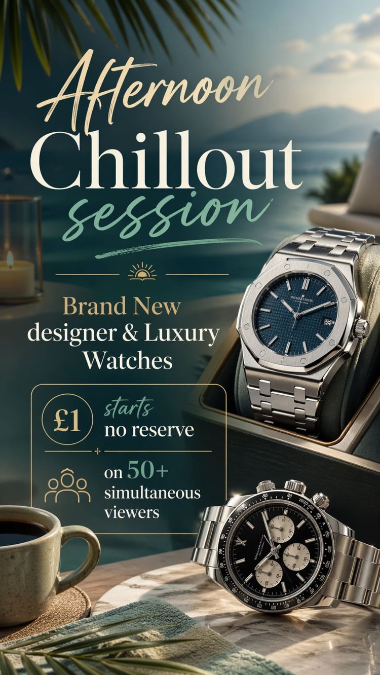 Live auction: Lets Talk Watches ⌚️😊 by itsworthawatch